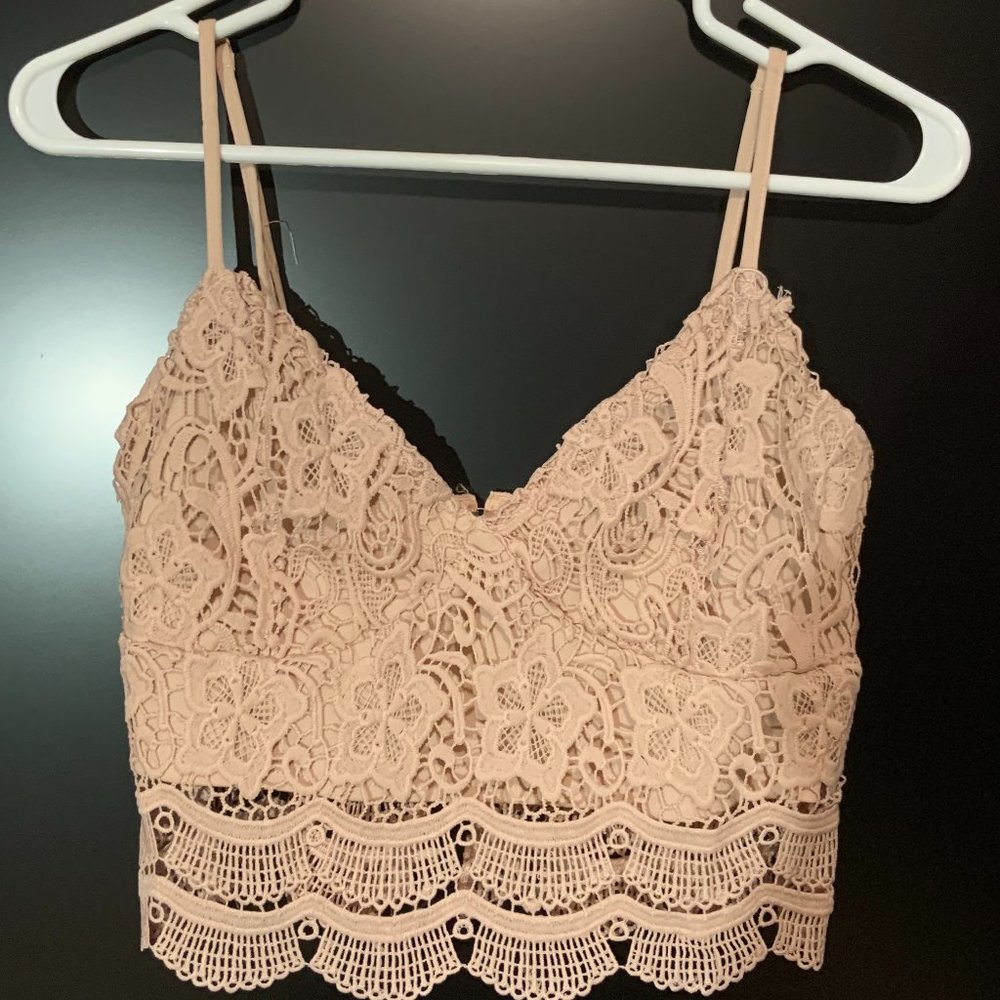 Blush Kendall & Kylie Bralette/Crop Top